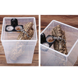 Maxbell Dual Reptile Feeding Bowl Screw Food & Water Dish For Gecko, Lizard, Etc