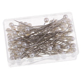 Maxbell 100 Pieces Pearl Needles for Wedding Bouquet Pins Dress Maker Corsage Pins Corsage Pins