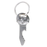 Maxbell Metal Skull Mask Key Ring Keychain Bottle Opener Creative Gift for Boyfriend