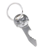 Maxbell Metal Skull Mask Key Ring Keychain Bottle Opener Creative Gift for Boyfriend