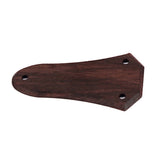 Maxbell Exquisite Rosewood 3 Holes Truss Rod Cover Plate for Acoustic/Electric Guitar Pack of 2