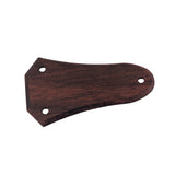 Maxbell Exquisite Rosewood 3 Holes Truss Rod Cover Plate for Acoustic/Electric Guitar Pack of 2