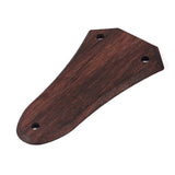Maxbell Exquisite Rosewood 3 Holes Truss Rod Cover Plate for Acoustic/Electric Guitar Pack of 2