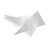 Maxbell 50 Pieces Cone Clear Sweet Chocolate Candy Cupcake Wrapper Birthday Party Favor Gifts Display Cellophane Cello Bags Decoration 27 x 8 cm