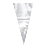 Maxbell 50 Pieces Cone Clear Sweet Chocolate Candy Cupcake Wrapper Birthday Party Favor Gifts Display Cellophane Cello Bags Decoration 27 x 8 cm