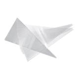 Maxbell 50 Pieces Cone Clear Sweet Chocolate Candy Cupcake Wrapper Birthday Party Favor Gifts Display Cellophane Cello Bags Decoration 27 x 8 cm