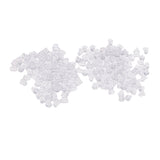 Maxbell 250 Pieces Silicone Rubber Replacement Earring Backs Back Stoppers Earnuts Clear