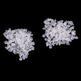 Maxbell 250 Pieces Silicone Rubber Replacement Earring Backs Back Stoppers Earnuts Clear