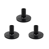 Maxbell 8pcs Long Cymbal Sleeves with Flange Base for Drum Set Percussion Instrument Parts