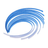 Maxbell 10 Pieces Table Tennis Edge Tape Racket Side Sponge Protect Blue