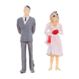 Maxbell 1 Pack People Figure Model Layout HO Scale Painted for Street Landscape Prop