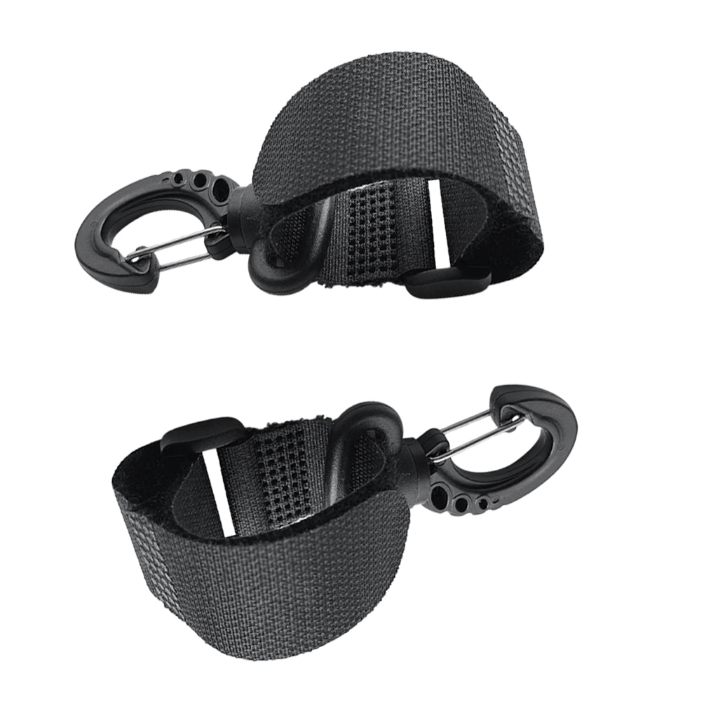 Maxbell 2pcs Black Kayak Paddle Clip Canoe Boating Dinghy Keeper Holder Universal Easy to Attach