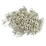 Maxbell Tibetan Silver Necklace Pendant Connector Bail Clasps Claw Charms S shape Bracelet Ropes Cords Hooks Crimps End Jewelry Making Findings Pack of 100 15mmx8mm