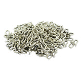 Maxbell Tibetan Silver Necklace Pendant Connector Bail Clasps Claw Charms S shape Bracelet Ropes Cords Hooks Crimps End Jewelry Making Findings Pack of 100 15mmx8mm