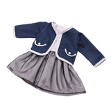 Maxbell Fashion Jacket Sleeveless Dress Skirt Suit Clothing for 18" American Girl Our Generation Dolls Party Outfit Accessory