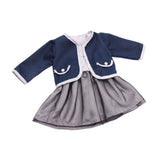 Maxbell Fashion Jacket Sleeveless Dress Skirt Suit Clothing for 18" American Girl Our Generation Dolls Party Outfit Accessory