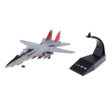 Maxbell 1:100 Scale Alloy US F14 Airplane Aircraft Fighter Toy Model Diecast Plane Model Toy Home Decoration Gift