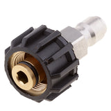 Maxbell Brass Quick Connector M22/14 to 3/8 Male Adapter for Pressure Washer Connect