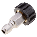 Maxbell Brass Quick Connector M22/14 to 3/8 Male Adapter for Pressure Washer Connect