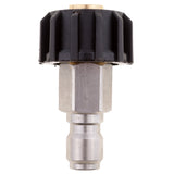 Maxbell Brass Quick Connector M22/14 to 3/8 Male Adapter for Pressure Washer Connect