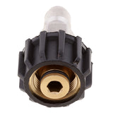 Maxbell Brass Quick Connector M22/14 to 3/8 Male Adapter for Pressure Washer Connect