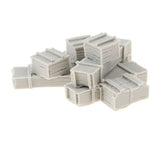 Maxbell 1/35 Resin Figure Kit 8 Ammunition Boxes Miniature War Game Accessory Unpainted