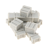 Maxbell 1/35 Resin Figure Kit 8 Ammunition Boxes Miniature War Game Accessory Unpainted