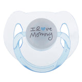 Maxbell ABS Plastic Dummy Pacifier Reborn Magnetic Pacifier Toy Baby Doll Supplies Kids Birthday Gift Clear & Blue