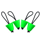 Maxbell Pack 4 Universal Replacement Green Rubber Ocean Kayak Marine Boat Scupper Plugs Drain Holes Stopper Set