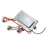 Maxbell Prewired Guitar Double Coil Pickup Harness with Volume Tone Pots for Electric Guitar Replacement