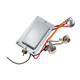 Maxbell Prewired Guitar Double Coil Pickup Harness with Volume Tone Pots for Electric Guitar Replacement