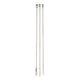 Maxbell 3 Pcs 22cm Stainless Steel Micro Spoon / Scoop, Multipurpose, Lab Hospital