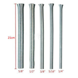 Maxbell 5pcs Stainless Steel Tube Bending Spring Set 1/4″,5/16″,3/8″,1/2″,5/8″