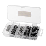 Maxbell 500Pcs Single & Double Barrel Copper Crimp Sleeves Fishing Crimps for Rigs Making