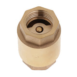 Maxbell 1/2 Inch One Way Non-return Check Valves Gas Air Pump Accessories Brass 30x30x43mm