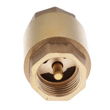 Maxbell 1/2 Inch One Way Non-return Check Valves Gas Air Pump Accessories Brass 30x30x43mm
