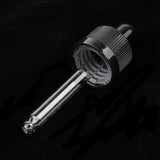 Maxbell 12pcs Plastic Glass Liquid Dropper Pipette Top for 15ml Essential Oil Bottle