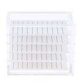 Maxbell Dustproof Transparent Acrylic 5 Layers False Eyelash Extensions Display Stand Lashes Storage Glue Pallet Holder