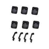 Maxbell 1/10 RC Rock Crawler Exterior Door Handles & Hinges for Traxxas TRX-4 TRX4
