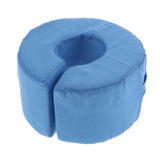 Maxbell Adjustable Loop Foot Hand Foam Elevator Cushion Leg Rest Elevation Pillow Anti Bedsore Ankle Swelling Relief Blue