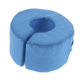 Maxbell Adjustable Loop Foot Hand Foam Elevator Cushion Leg Rest Elevation Pillow Anti Bedsore Ankle Swelling Relief Blue