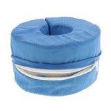 Maxbell Adjustable Loop Foot Hand Foam Elevator Cushion Leg Rest Elevation Pillow Anti Bedsore Ankle Swelling Relief Blue