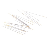 Maxbell 20 Pieces/Box Large Eye Embroidery Fabric Cross Stitch Needles Sewing Craft 28#
