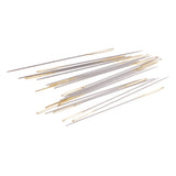 Maxbell 20 Pieces/Box Large Eye Embroidery Fabric Cross Stitch Needles Sewing Craft 28#