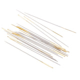 Maxbell 20 Pieces/Box Large Eye Embroidery Fabric Cross Stitch Needles Sewing Craft 28#