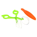 Maxbell Nature Exploration Toy Kit for Kids, Plant Insect Study Tool - Plastic Scissor Clamp & Tweezers