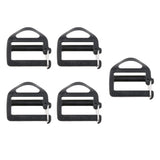 Maxbell 5 Pieces Plastic Webbing Buckle For 25mm Strap Outdoor Backpack Attachment