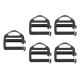 Maxbell 5 Pieces Plastic Webbing Buckle For 25mm Strap Outdoor Backpack Attachment