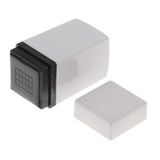 Maxbell 6 String 3 Frets Stamps Chord Stamp String Instrument Replacement Accessory 2.48x1.30inch