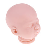 Maxbell Real Touch Soft Silicone 20inch Reborn Kits Lifelike Sleep Baby Doll Blank Head Limb Mold DIY Making Accessories #2